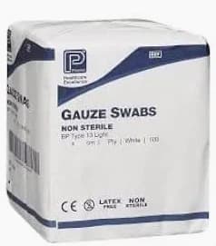 Premier Gauze 5x5cm 8 Ply